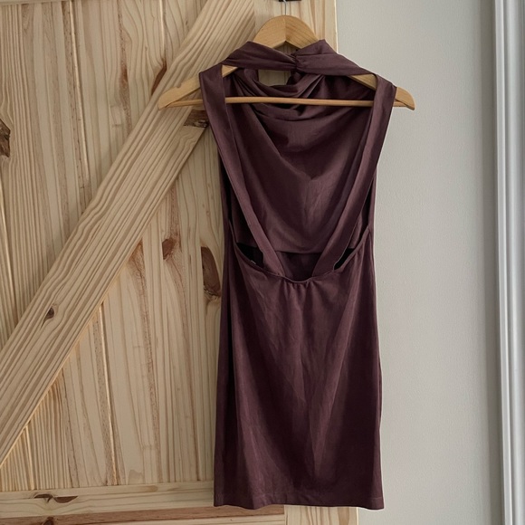 Mendocino Plum backless dress, size xs - Picture 2 of 2